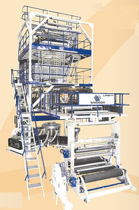 ligne de coextrusion de film par gonflage