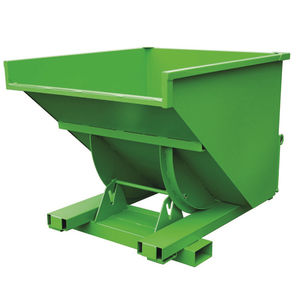 benne auto-basculante pour déchets