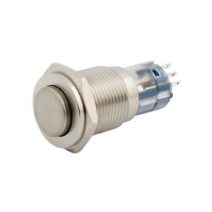 bouton poussoir anti-vandale