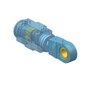 vérin hydraulique / à double effet / sur mesure