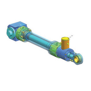 vérin hydraulique / à double effet / sur mesure