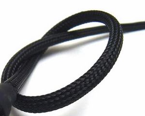 gaine de protection / tressée / pour câbles / en polyester