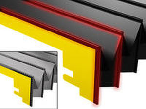 soufflet de protection plat / en PVC / accordéon / soudé