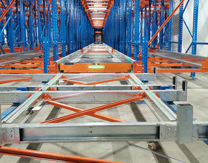 système de stockage à navette compact