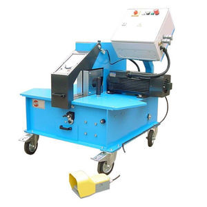 machine de découpe pour caoutchouc / de tuyau flexible / électrique / pneumatique