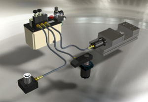 groupe hydro-pneumatique à moteur pneumatique