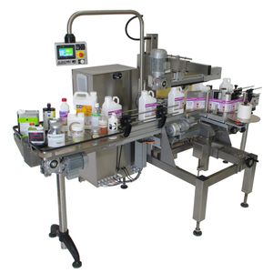 étiqueteuse automatique / pour étiquettes auto-adhésives / pour applications sur le côté / pour l'industrie agroalimentaire