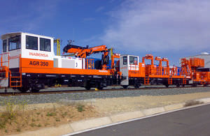 grue pour applications ferroviaires