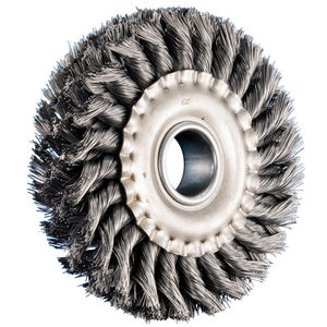brosse circulaire torsadée
