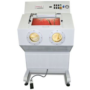 cabine de sablage humide