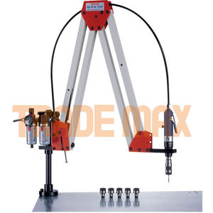 machine à tarauder d'établi / à bras articulé / pneumatique