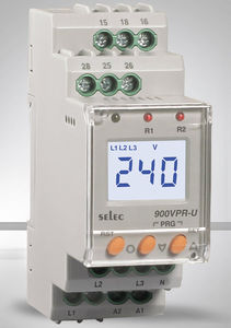 relais de protection d'ordre de phases / d'absence de phases / de surtension / de sous-tension