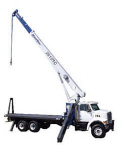 grue montée sur camion 1
