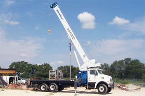 grue montée sur camion 1