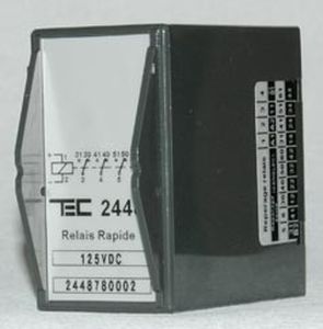 relais électromécanique 48 Vcc / 3NO / embrochable