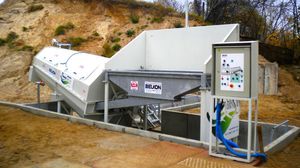 installation de recyclage pour béton