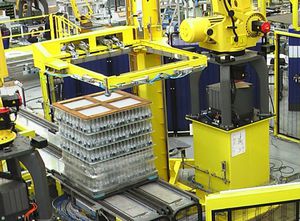 dépalettiseur robotisé