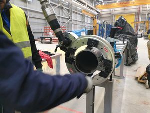 machine de découpe à lame rotative