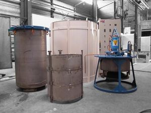 four de traitement thermique
