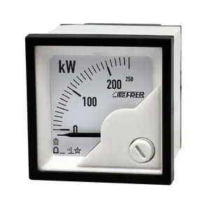 Ampèremètre Et Voltmètre Analogique Mobile - 8,2x8,8x5,3 Cm - Pour Expériences Électriques - Neuf