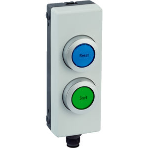 bouton poussoir de réarmement