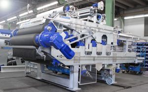 filtre-presse à bande