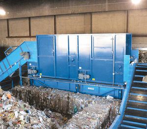 crible pour le recyclage