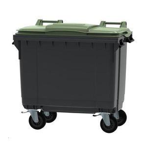 conteneur à déchets en plastique recyclé 1