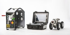 robot d'inspection pour canalisations