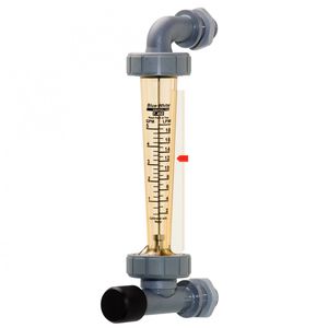 débitmètre à flotteur / pour liquides / pour air / à tube en matière plastique