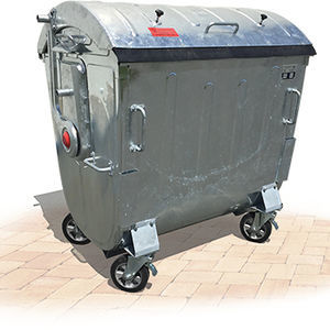conteneur à déchets en acier 1