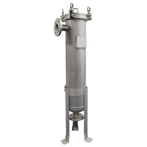 filtre à liquide / à tamis / monopoche / en acier inoxydable