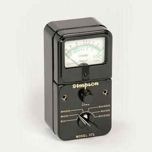 ohmmètre analogique