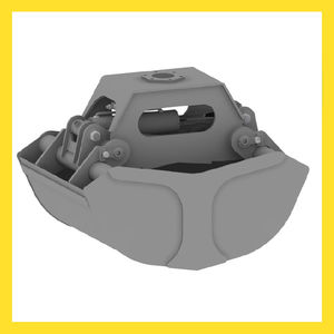 benne preneuse hydraulique
