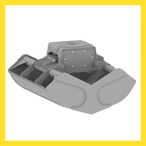 benne preneuse hydraulique