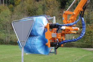 balayeuse sur camion / hydraulique / d'extérieur
