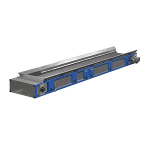 convoyeur à bande / pour l'industrie du recyclage / de déchets / compact