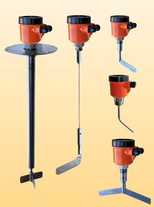 détecteur de niveau à palette rotative / pour produits en vrac / en acier inoxydable / en aluminium