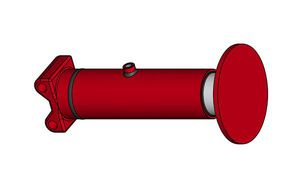 vérin béquille hydraulique