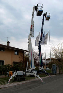 nacelle araignée sur chenilles