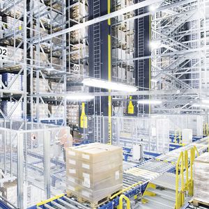 rayonnage par accumulation / automatisé / modulaire / de transport