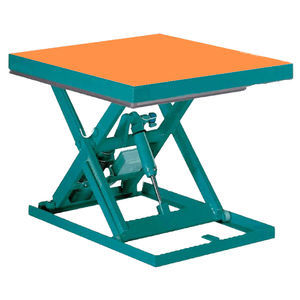 table élévatrice à ciseaux