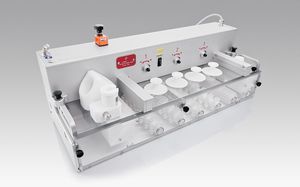 système d'alimentation de machine d'emballage pour l'industrie pharmaceutique