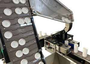 capsuleuse emmanchée à la presse