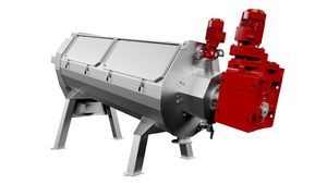presse à vis pour déshydratation des boues 1
