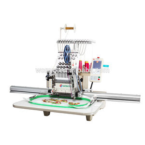 machine à broder simple tête / assistée par ordinateur / à 12 aiguilles
