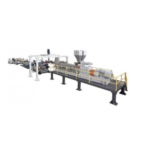 Ligne d'extrusion multicouche - CWT series - Cowell(Nanjing)Extrusion Machinery Co.,Ltd. - double vis / monocouche / de plaques