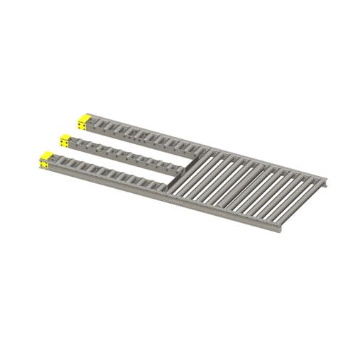 Convoyeur à rouleaux - PAS60-90 - AMI Förder- und Lagertechnik GmbH - de chargement / d'alimentation / modulaire