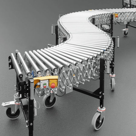 Convoyeur à rouleaux motorisés - ASCRB40 - AMI Förder- und Lagertechnik GmbH - horizontal / de transport / de chargement