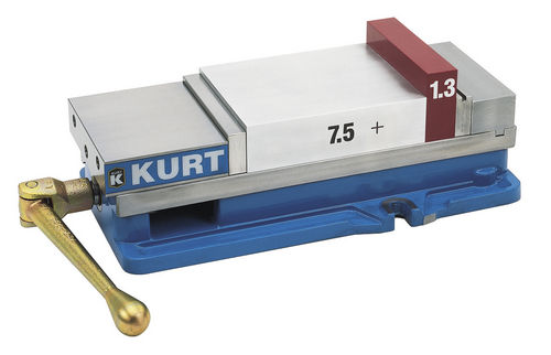 Étau de machine - D688 - Kurt Manufacturing-Industrial Products Division - à profil plat / de précision